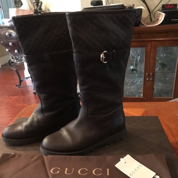 gucci boots poshmark